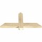 Ekena Millwork Eugene Rough Sawn Timber Gable Bracket, Douglas Fir, 36"W x 18"H x 2"D x 4"F, 12/12 Pitch GBW036X18X0204EUG00RDF - alternate 2